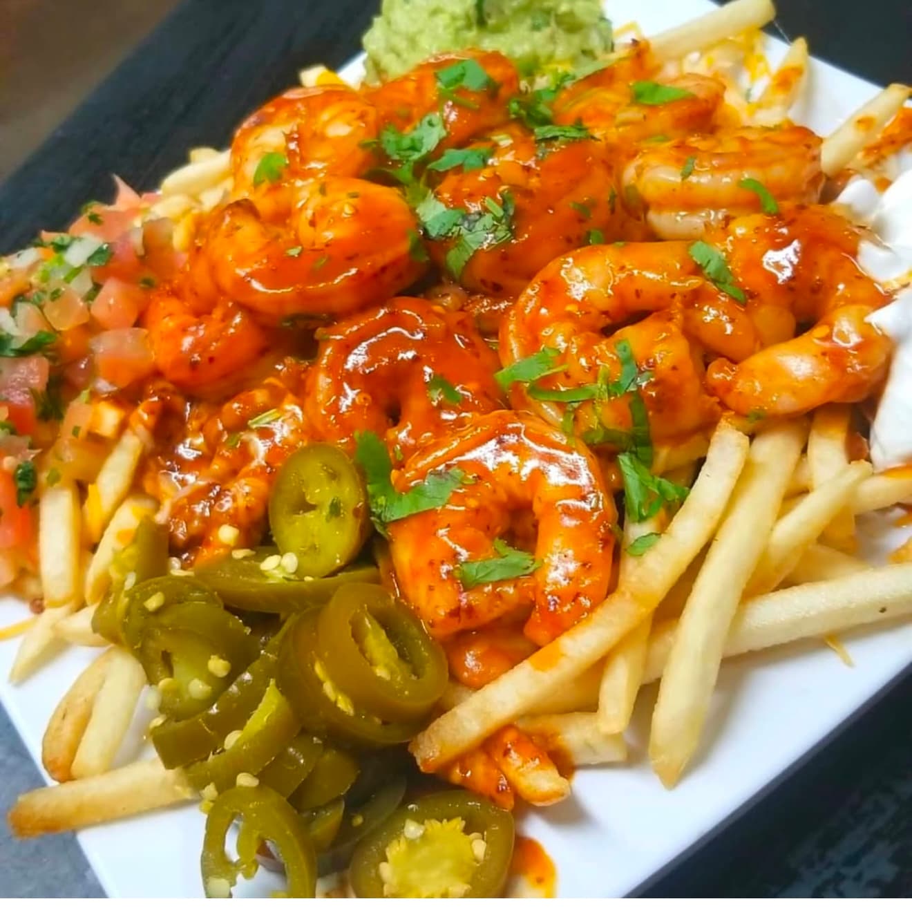 Spicy Shrimp Fries